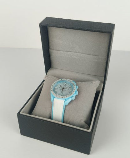 Omega Speed master Ultra Light MISSION TO URANUS Rubber Stap Watch