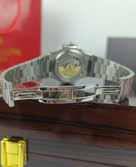 PATEK PHILIPPE Watch NAUTILUS DIMONDS TIFFANY & Co Blue Dial Limited Edition Watch