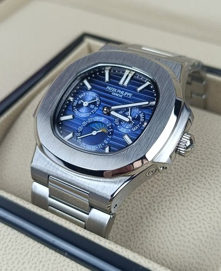 PATEK PHILIPPE Watch 5740/1G Nautilus Blue Dial