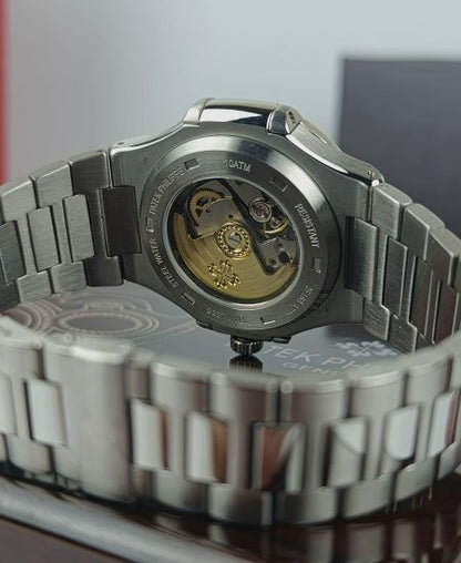 PATEK PHILIPPE Watch NAUTILUS DIMONDS TIFFANY & Co Blue Dial Limited Edition Watch