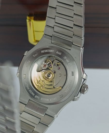 PATEK PHILIPPE Watch NAUTILUS DIMONDS TIFFANY & Co Blue Dial Limited Edition Watch