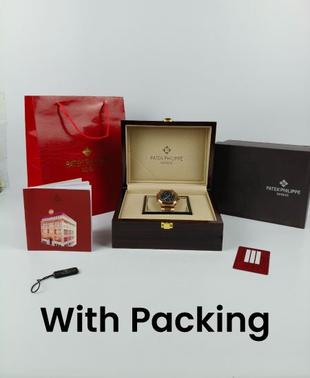 Patek Philippe Nautilus 5990-R-001 Rose gold Blue Watch