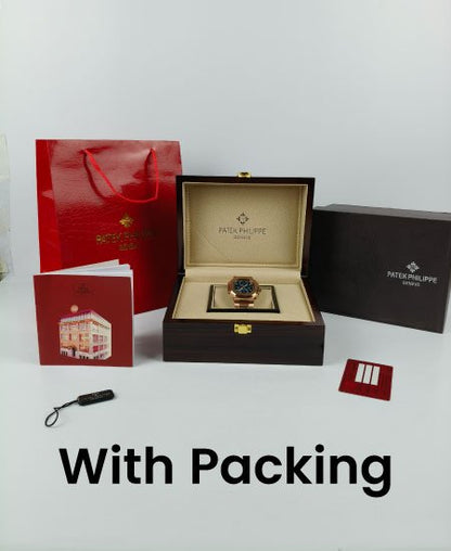 Patek Philippe Nautilus 5990-R-001 Rose gold Blue Watch