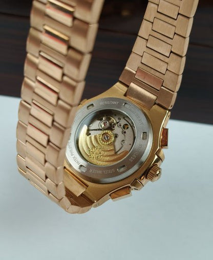 Patek Philippe Nautilus 5990-R-001 Rose gold Blue Watch