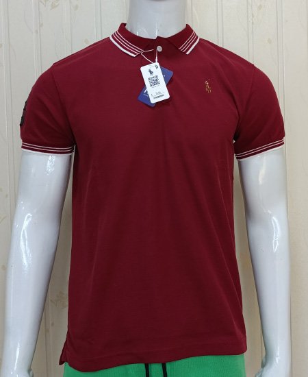 Polo Ralph Lauren Polo Shirts Mehroon Small Logo