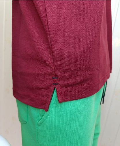 Polo Ralph Lauren Polo Shirts Mehroon Small Logo