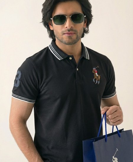 Polo Ralph Lauren Polo Shirts Black