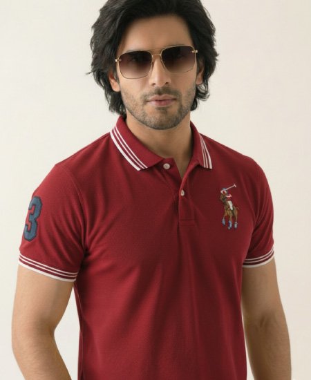 Polo Ralph Lauren Polo Shirts Maroon
