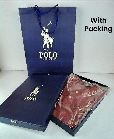 Polo Ralph Lauren Polo Shirts Mehroon Small Logo