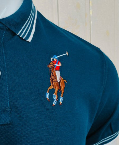Polo Ralph Lauren Polo Shirts Ocean Blue