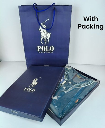 Polo Ralph Lauren Polo Shirts Ocean Blue Small Logo