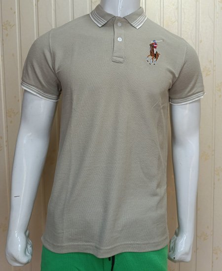 Polo Ralph Lauren Polo Shirts Stone Gray