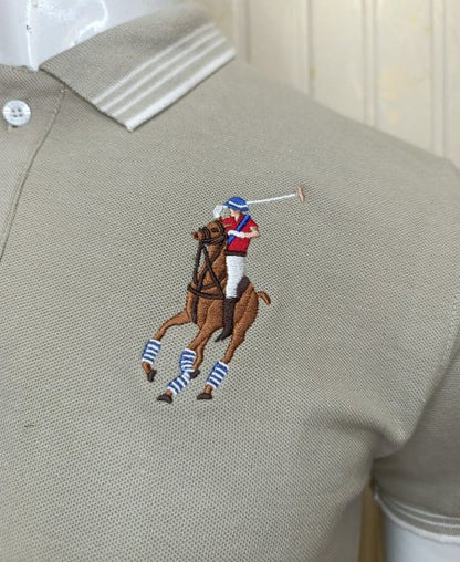 Polo Ralph Lauren Polo Shirts Stone Gray