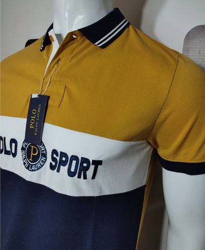 Men's Polo Shirt Mustard