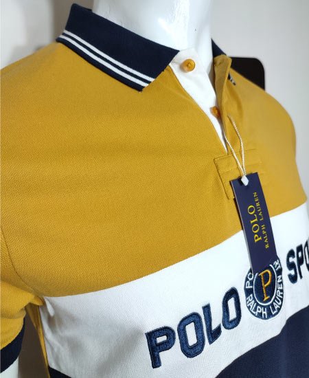 Men's Polo Shirt Mustard