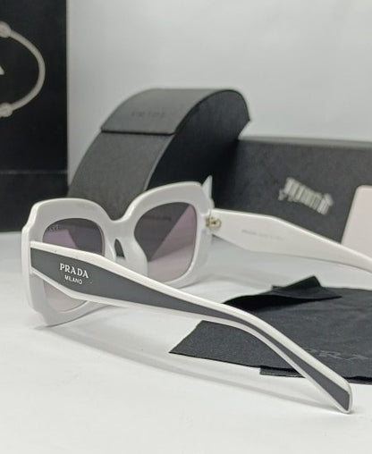 Prda PZ0011 White Franch Sunglasses