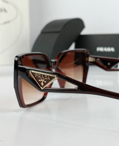 Prada Sunglasses Brown Oversize
