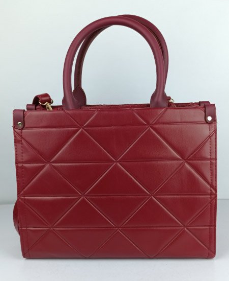 Prada Tote Mehroon Handbag