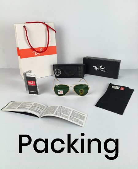Ray Ban Golden Aviator Sunglasses USA