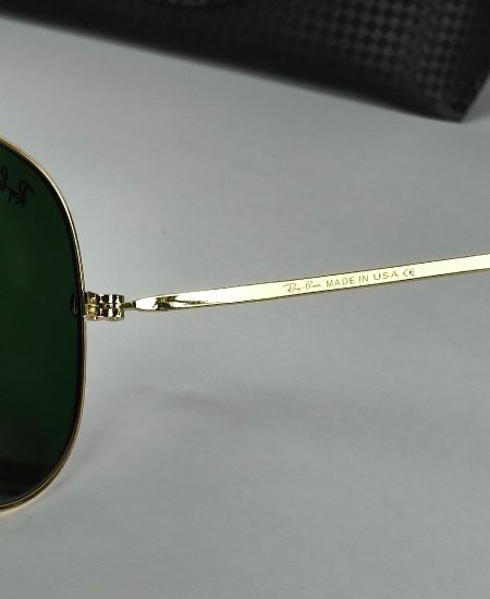 Ray Ban Golden Aviator Sunglasses USA