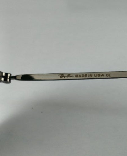 Ray Ban Gun Metal Aviator Sunglasses USA