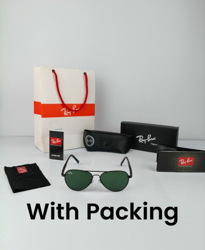 Ray Ban Sunglasses Black Modern Aviator