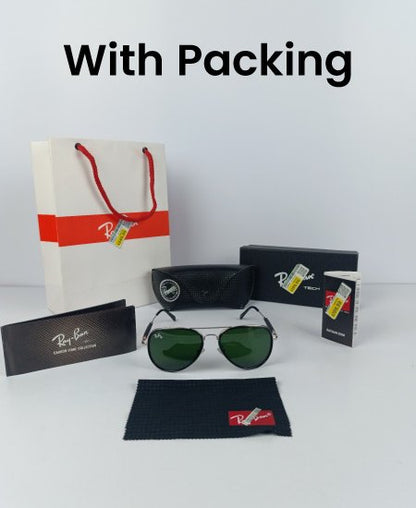 Ray Ban Sunglasses Ultimate Aviator Silver RB2159