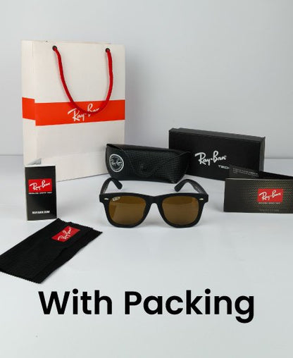 Ray-Ban Wayfarer Sunglasses Brown Polarized RB2140