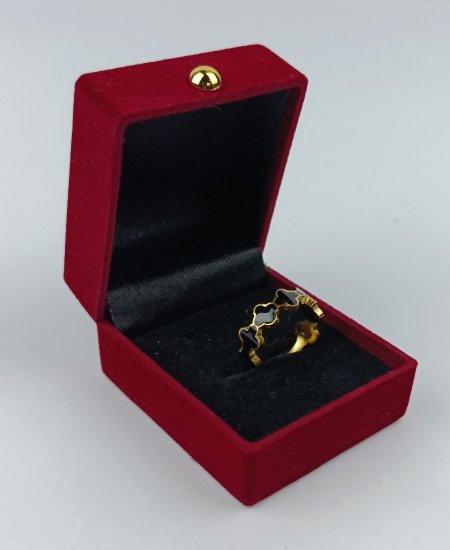 Jewelry Ring Black 0004