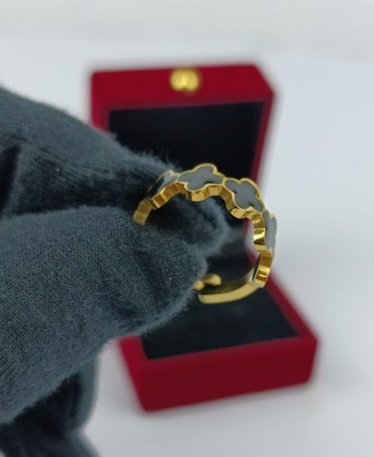 Jewelry Ring Black 0004