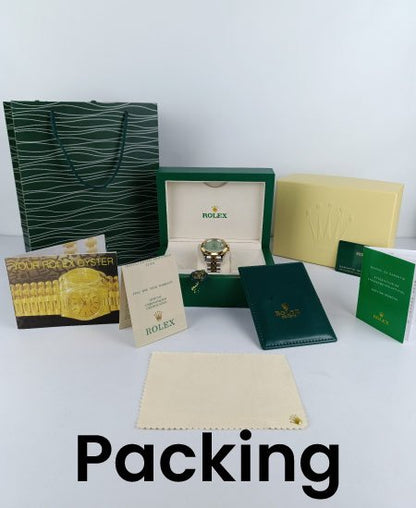 Rolex Datejust Green Roman Dail 36 Ref.126233