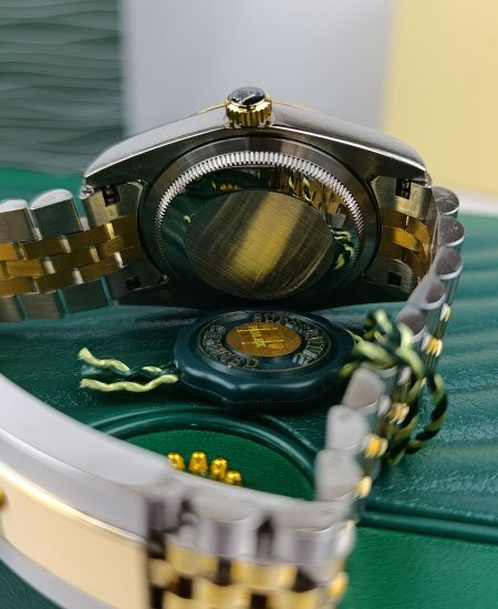 Rolex Datejust Green Roman Dail 36 Ref.126233