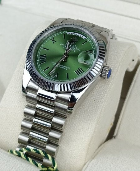 Rolex Day Date Green Dail 228239