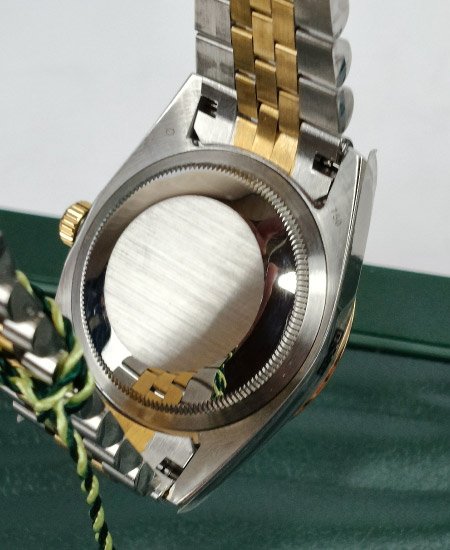 Rolex Just Date Black Dial 2 Tone RF16233