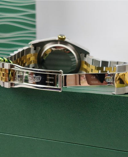 Rolex Just Date Black Dial 2 Tone RF16233