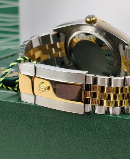 Rolex Just Date Black Dial 2 Tone RF16233