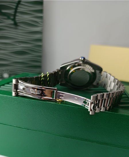 Rolex Watch Day Date 128349RBR Blue Dail