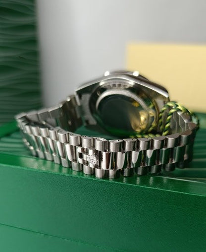 Rolex Watch Day Date 128349RBR Blue Dail