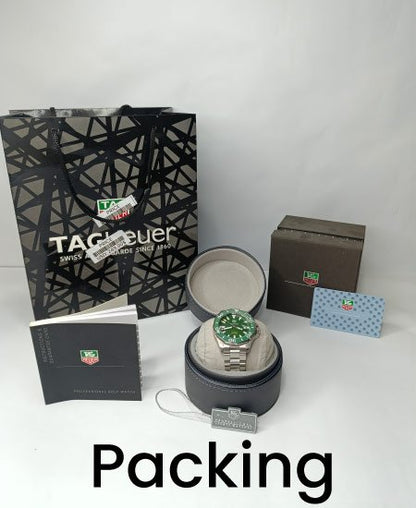 TAG Heuer watch Aquaracer Green Dial WAY201S.BA0927