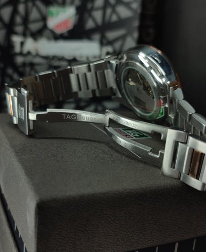 TAG Heuer watch Carrera Calibre 5 Black Dail Two Tune
