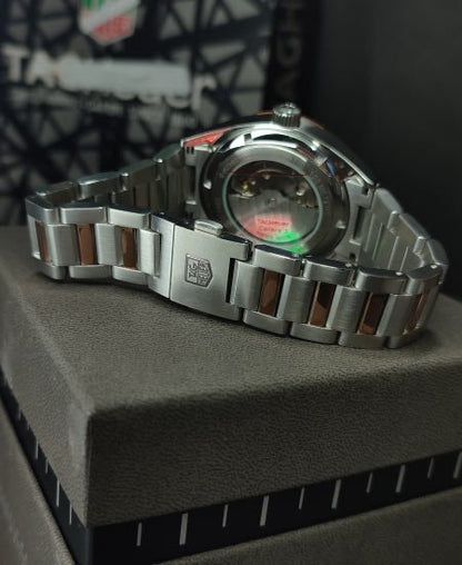 TAG Heuer watch Carrera Calibre 5 Black Dail Two Tune