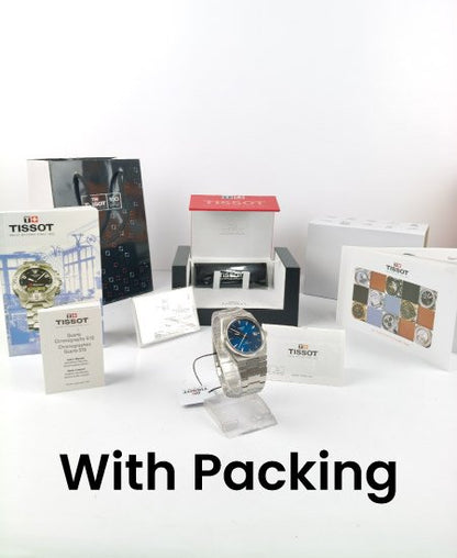 Tissot PRX Titanium Blue 38mm T137.807.44.041.00 Automatic Watch