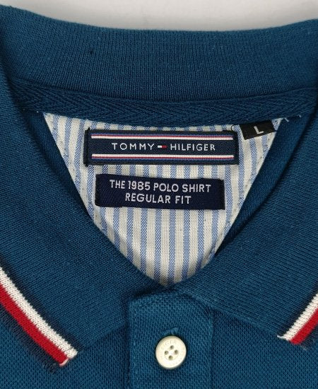 Tommy Hilfiger Polo Shirts Ocean Blue