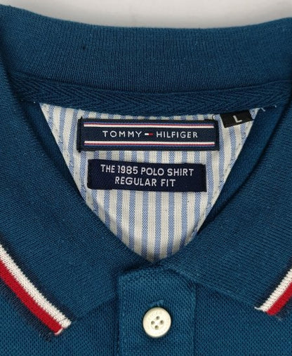 Tommy Hilfiger Polo Shirts Ocean Blue
