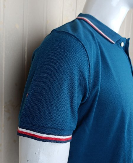 Tommy Hilfiger Polo Shirts Ocean Blue