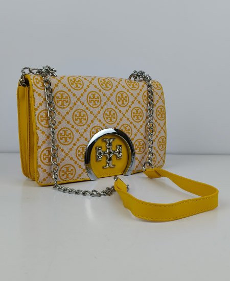 1.6 Tory Brch Mustard Handbag