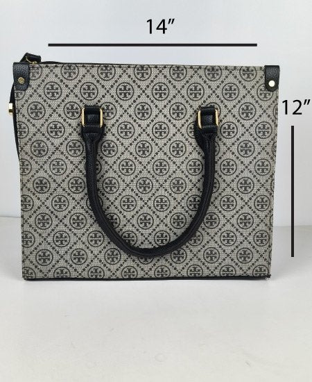 Tory Burch Never Full Handbag Black