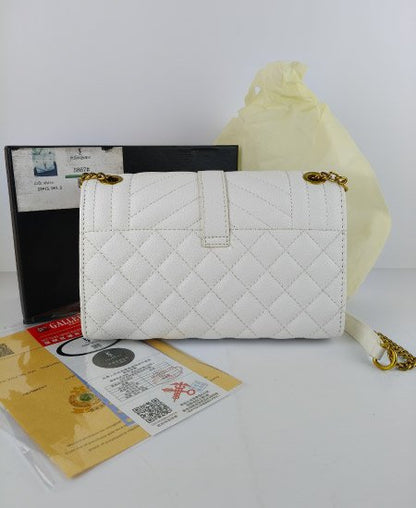 YSL White Handbag 003