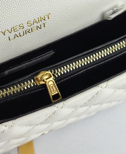 YSL White Handbag 003