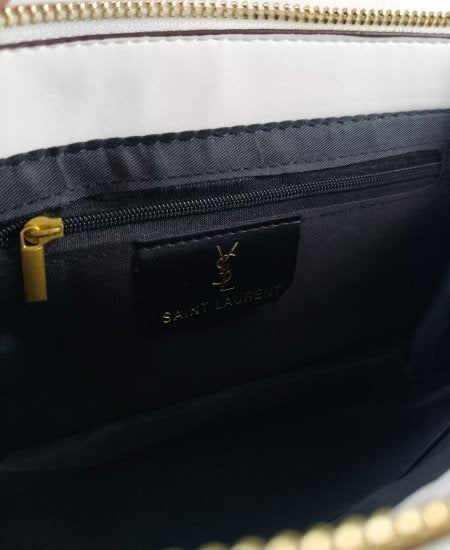 YSL White Handbag 004